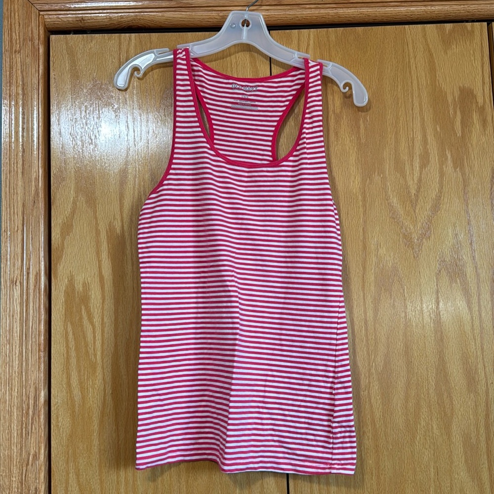 Old Navy Striped Tank Top - Pink and White